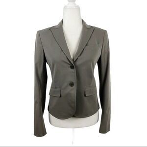 Theory Tailored fitted 2 Button Front Blazer Sz 6